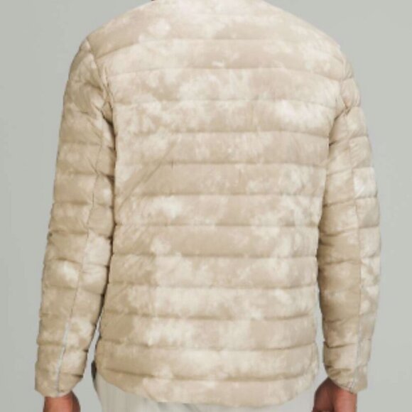 lululemon athletica Beige Tie-Dye Puffer Jacket No Wear Excellent condition - Picture 6 of 10